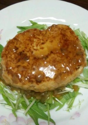 鶏ハンバーグ(和風)-レシピのメイン写真