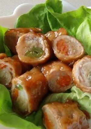 甘辛肉野菜巻き-レシピのメイン写真