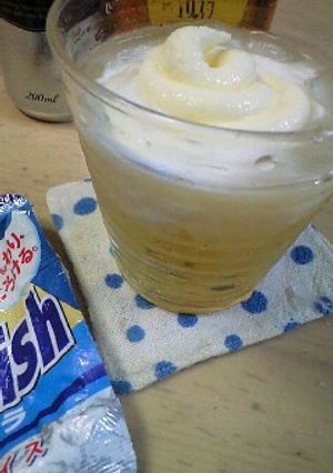 クーリッシュで☆ハイボールフロート-レシピのメイン写真