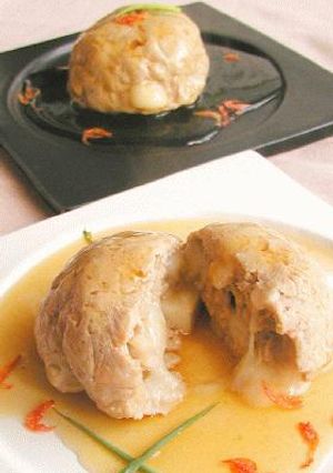 とろとろ餅入り蓮根まんじゅう-レシピのメイン写真