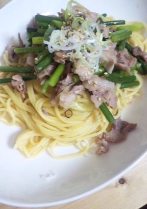 がっつり和風パスタ-レシピのメイン写真