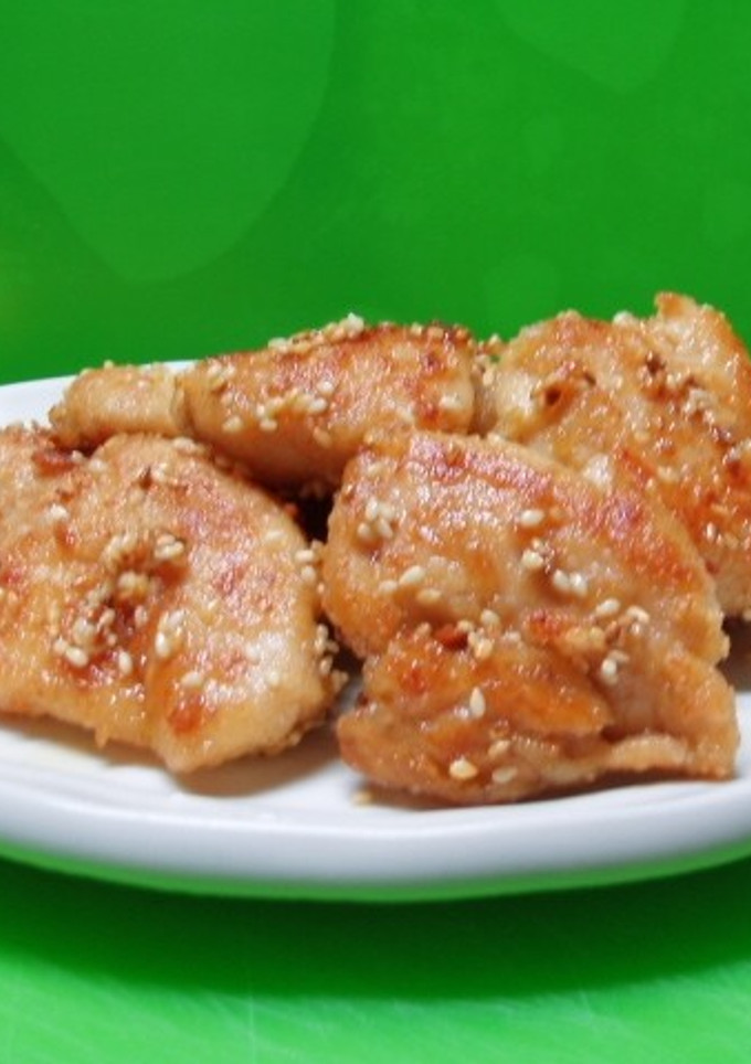 鶏ささ身のごまマヨ焼き-レシピのメイン写真