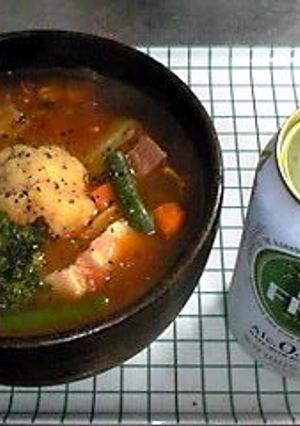 超簡単 トマトラーメン-レシピのメイン写真