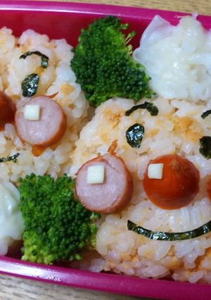 アンパンマン弁当-レシピのメイン写真