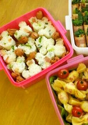 ベーコンとネギのおにぎり♪お弁当にも♪-レシピのメイン写真