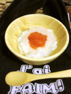 【離乳食】チキントマトがゆ-レシピのメイン写真