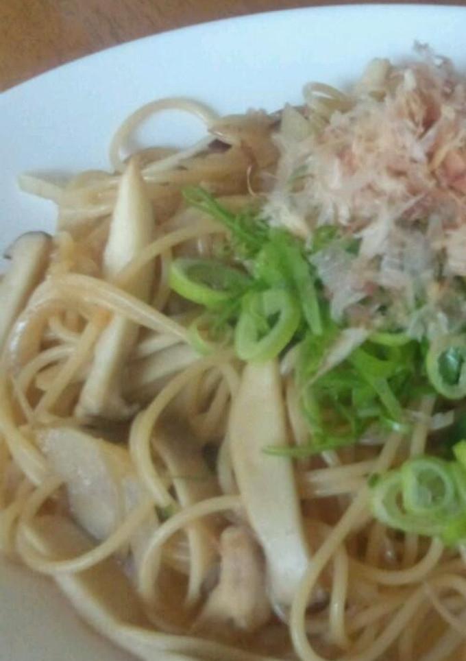 ネギたっぷり♪和風パスタ-レシピのメイン写真
