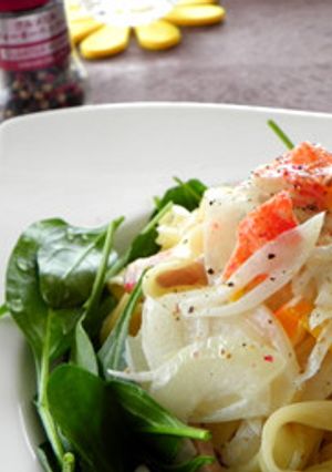 レモン風味のクリームパスタソース♪-レシピのメイン写真