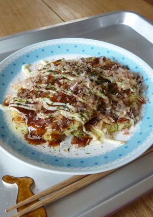 ご飯deお好み焼き♪-レシピのメイン写真