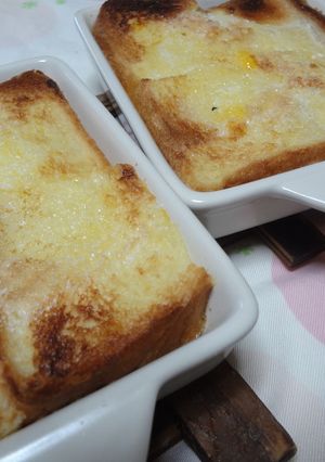 オーブントースターでフレンチトースト♪-レシピのメイン写真
