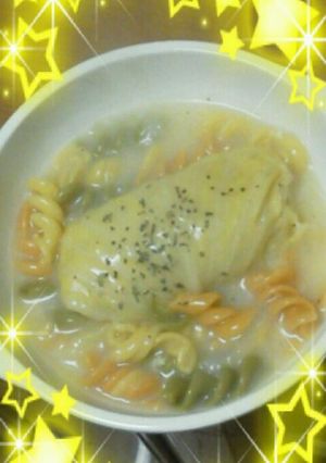 春キャベツ入りロールキャベツ！シチュー煮-レシピのメイン写真