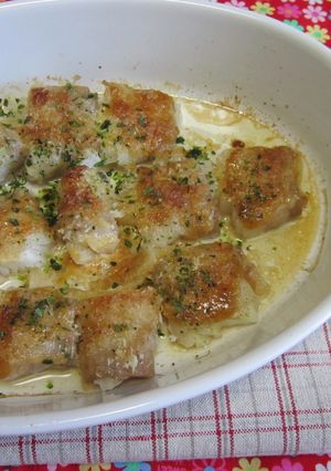 豚包み新玉ねぎのオイマヨソース焼き-レシピのメイン写真