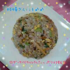 รูปของ ♡妊婦さんに！ザーサイ&カルシウム炒飯♡