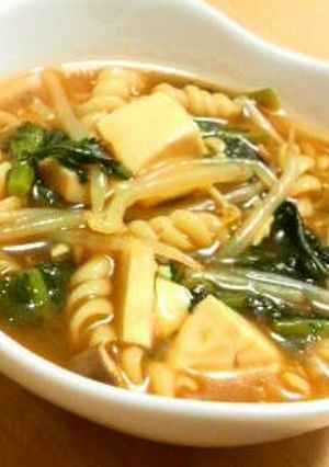 カレー鍋風？変わりスープパスタ✿-レシピのメイン写真