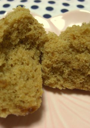 ふ～んゎり♥黒糖とゴマの蒸しパン♪-レシピのメイン写真