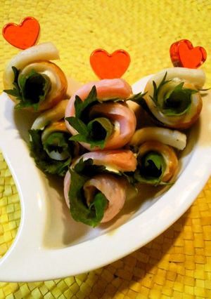 ✿大葉で♬くるくるちくわ✿-レシピのメイン写真