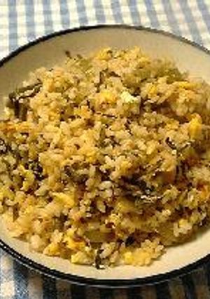 広島菜炒飯-レシピのメイン写真