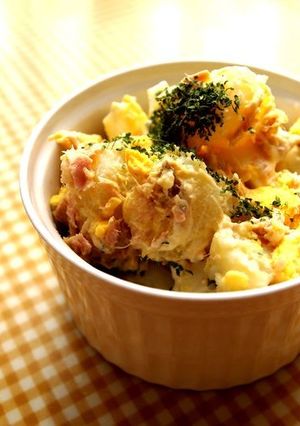 ざっくりまぜるツナマヨ★卵★ポテトサラダ-レシピのメイン写真
