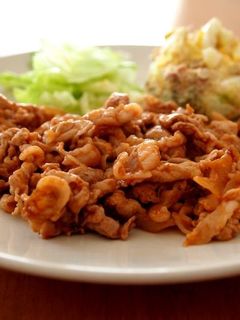 豚肉と玉ねぎのケチャップソース炒め-レシピのメイン写真