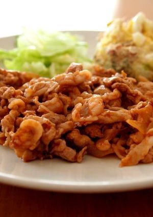 豚肉と玉ねぎのケチャップソース炒め-レシピのメイン写真