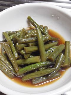 インゲンだけで、いんげんの炒め煮-レシピのメイン写真