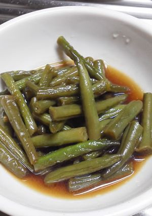 インゲンだけで、いんげんの炒め煮-レシピのメイン写真