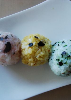 だんごおにぎり☆キャラ弁-レシピのメイン写真