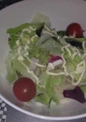 冷凍うどんdeサラダうどん-レシピのメイン写真