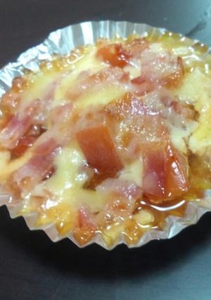簡単　トマトチーズ★弁当に　ﾄﾛﾄﾛ-レシピのメイン写真