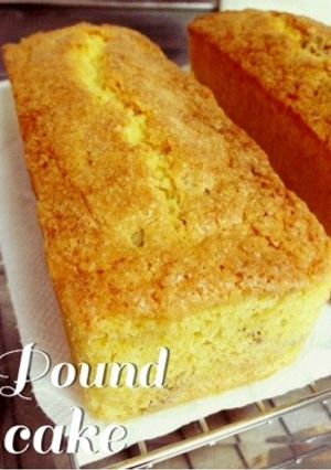 基本のパウンドケーキ-レシピのメイン写真