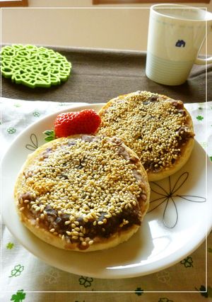 ごまたっぷり♡ 塩麹&あんトースト-レシピのメイン写真
