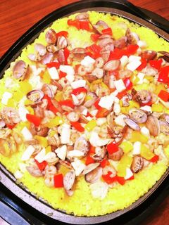 ☺ホットプレートで簡単♪お手軽パエリア☺-レシピのメイン写真
