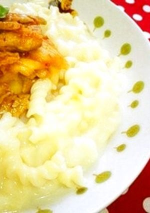 豚キムチのスープパスタ-レシピのメイン写真