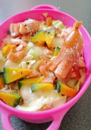 パリ！っとウィンナーの野菜ご飯-レシピのメイン写真