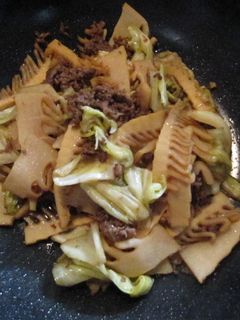 たけのこと牛肉の炒め物-レシピのメイン写真