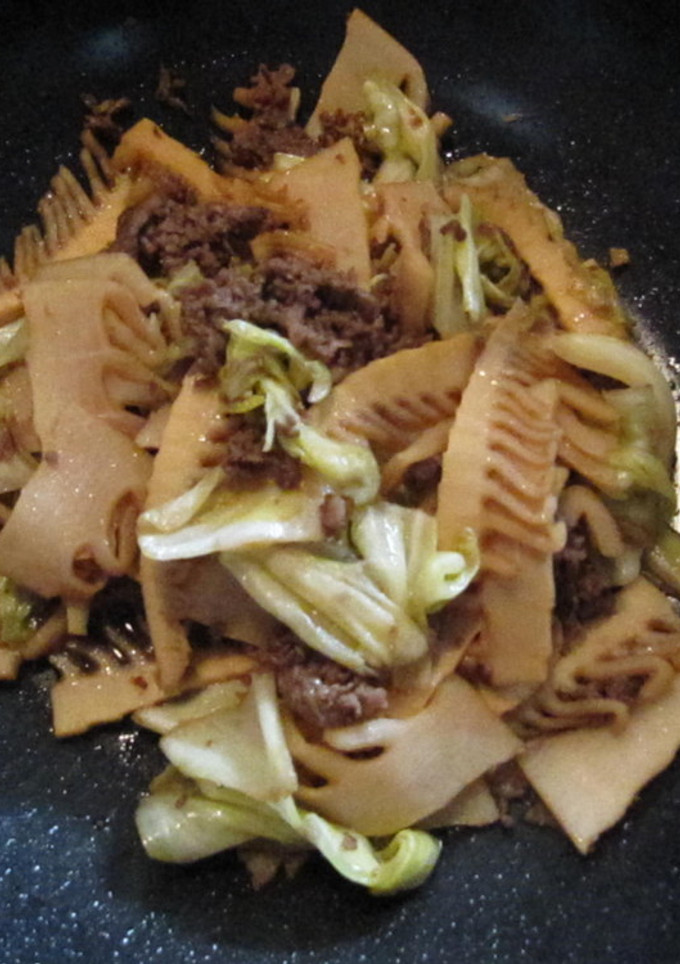 たけのこと牛肉の炒め物-レシピのメイン写真