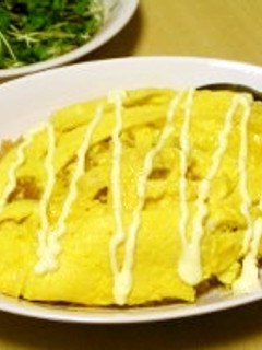 筍入り炊き込みご飯でオムライス☆-レシピのメイン写真