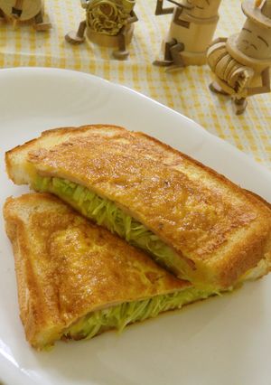 フライパンdeホットサンド♪-レシピのメイン写真