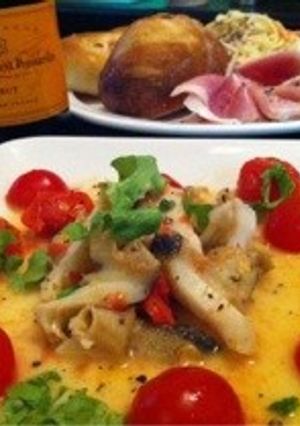 バイ貝とバターの白ワイン蒸し-レシピのメイン写真