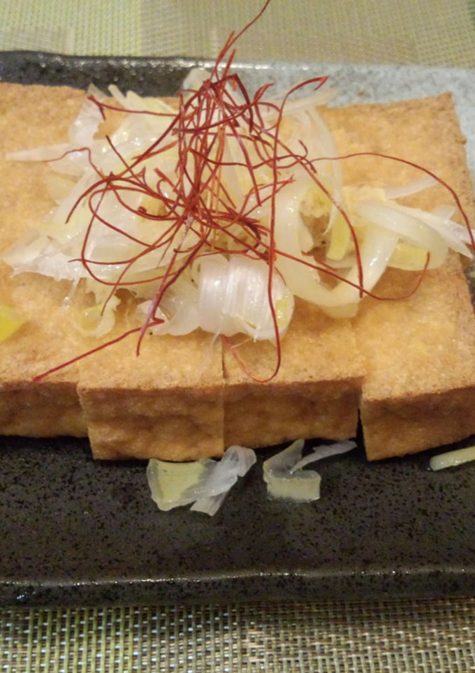 簡単おつまみ☆厚揚げ豆腐-レシピのメイン写真