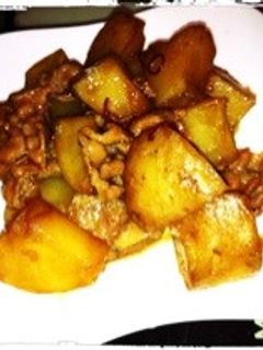 豚肉とじゃがいもの甘辛煮-レシピのメイン写真