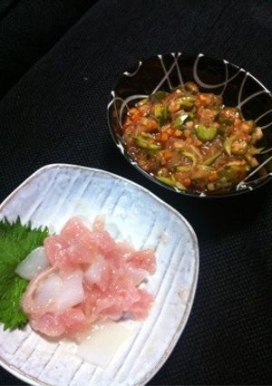 春気分☆イカとビントロ塩麹和え-レシピのメイン写真