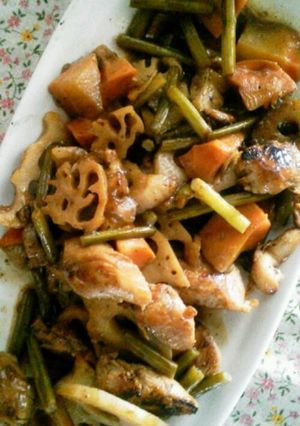 ♡*野菜とささみの照り焼き風*♡-レシピのメイン写真