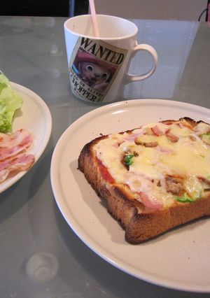 ピザパン-レシピのメイン写真