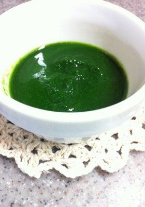 ♡離乳食♡ほうれん草のペースト【初期】-レシピのメイン写真