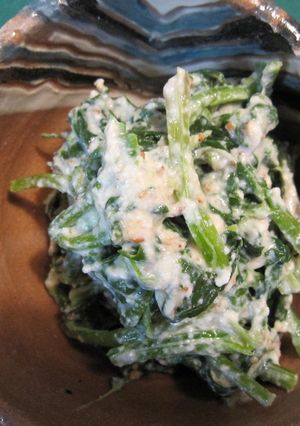 ☆ほうれん草の塩麹入り白和え☆-レシピのメイン写真