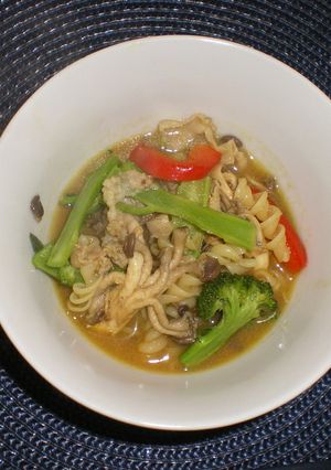 春野菜のスープパスタ-レシピのメイン写真