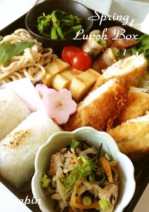 お花見♪行楽弁当♪-レシピのメイン写真