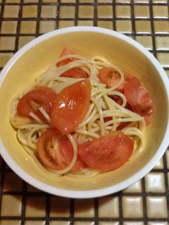 【簡単】トマトの冷製パスタ-レシピのメイン写真