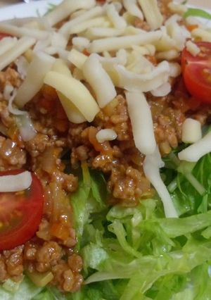我が家の野菜たっぷりタコライス☆-レシピのメイン写真